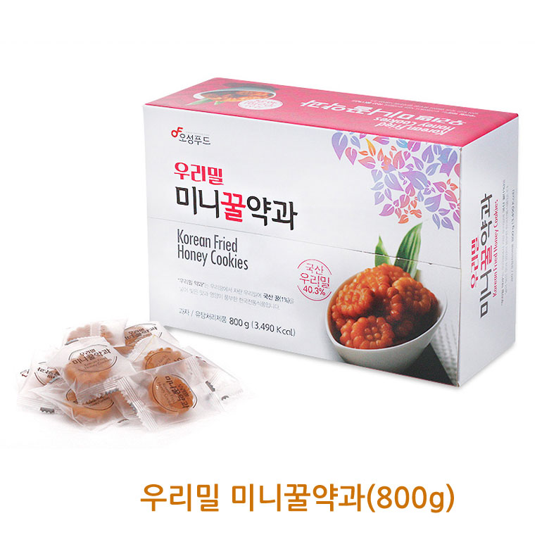 우리밀 미니꿀약과(800g)