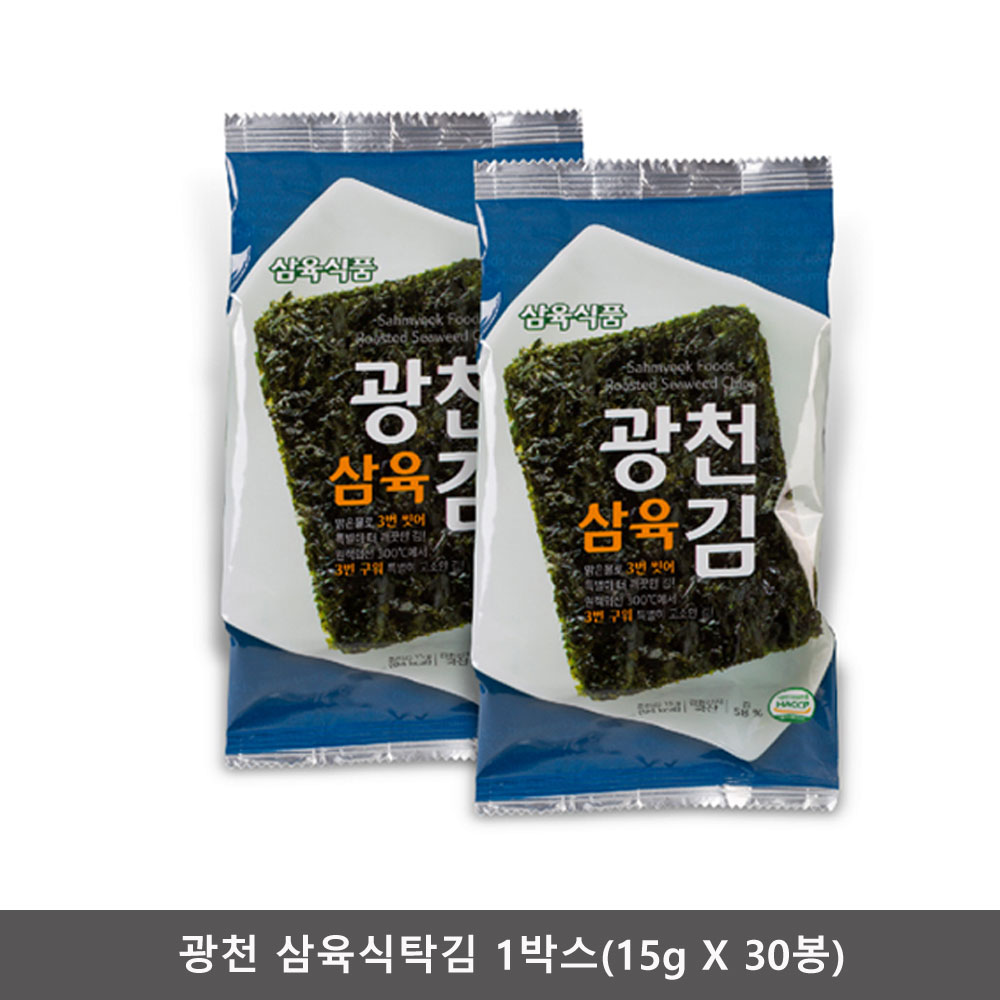 삼육 광천삼육식탁김 1박스(15g X 30봉)