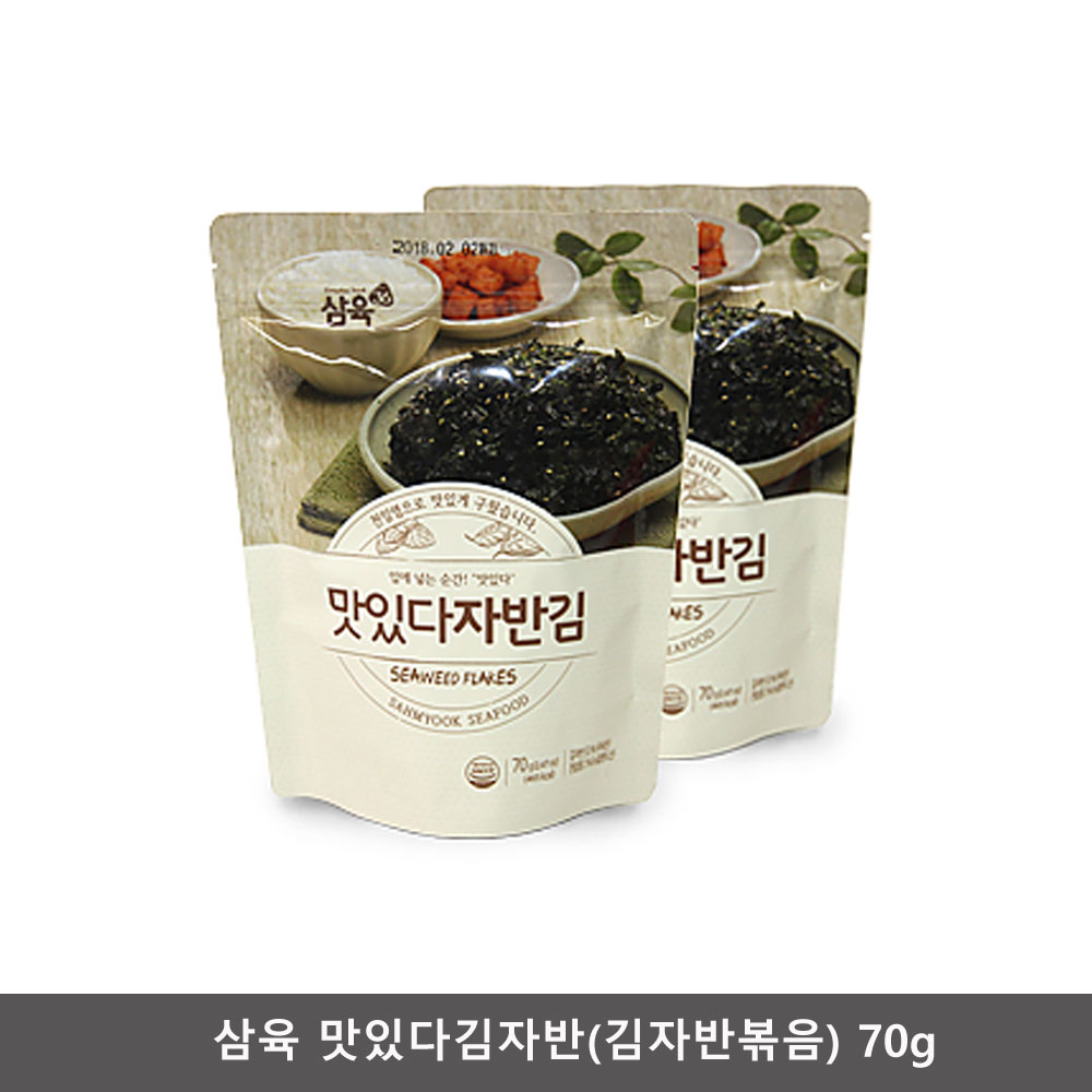 삼육 맛있다김자반(김자반볶음) 70g 